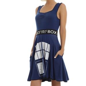 Doctor Who TARDIS Tank Dress – Women’s Small